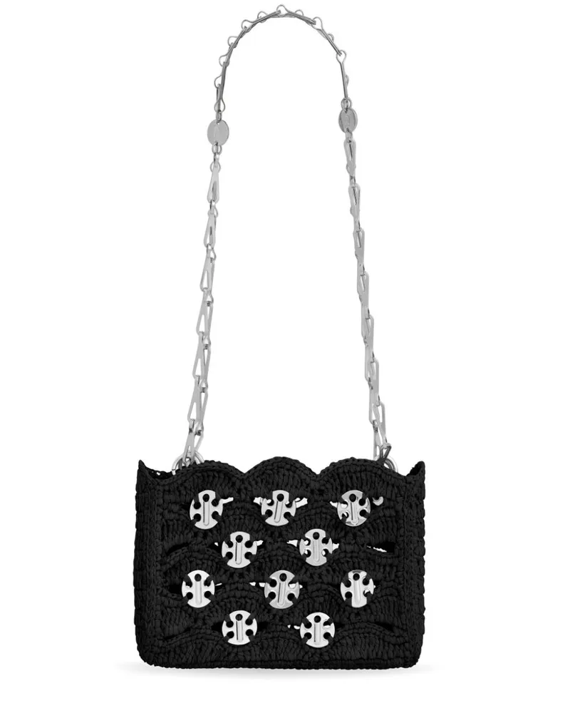 Paco Rabanne Klassische Schultertasche - Schwarz Schwarz