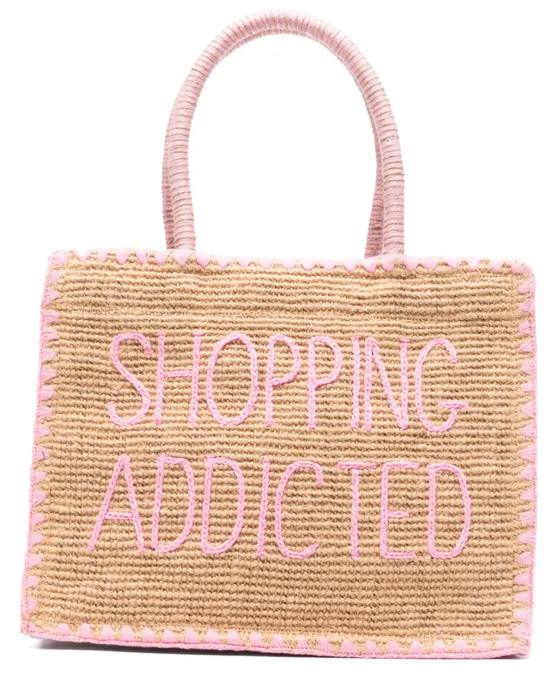 MC2 Saint Barth Vivian Tote Bag - Nude Nude