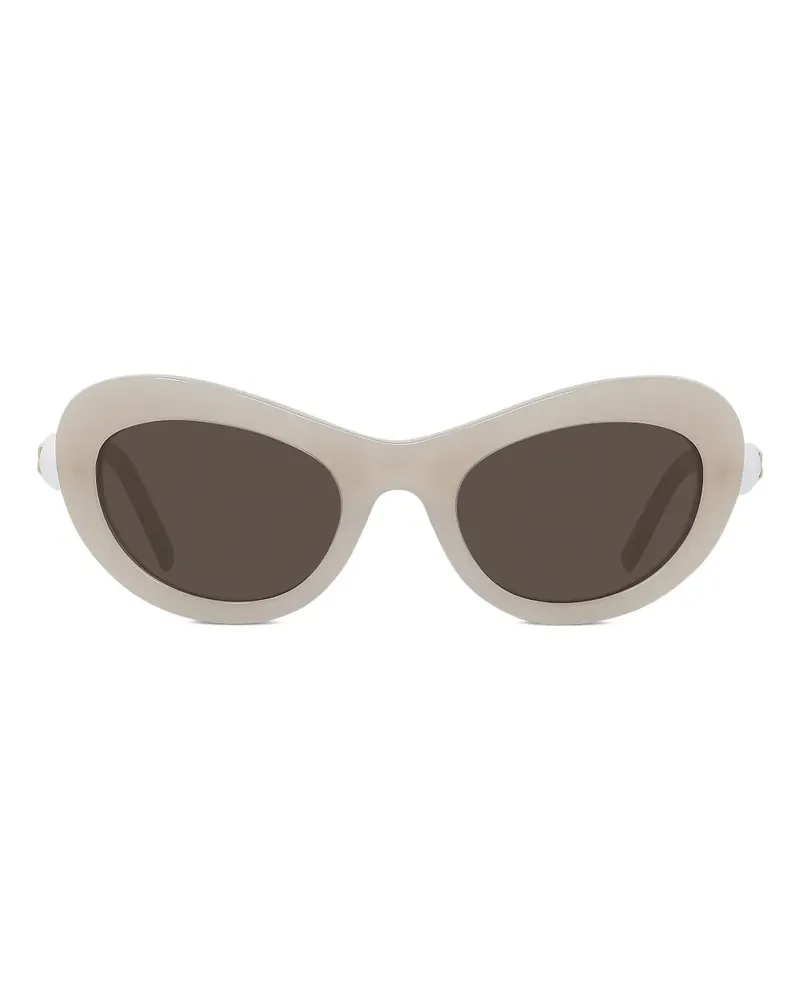 Givenchy Geometrische Sonnenbrille mit Perlen - Nude Nude