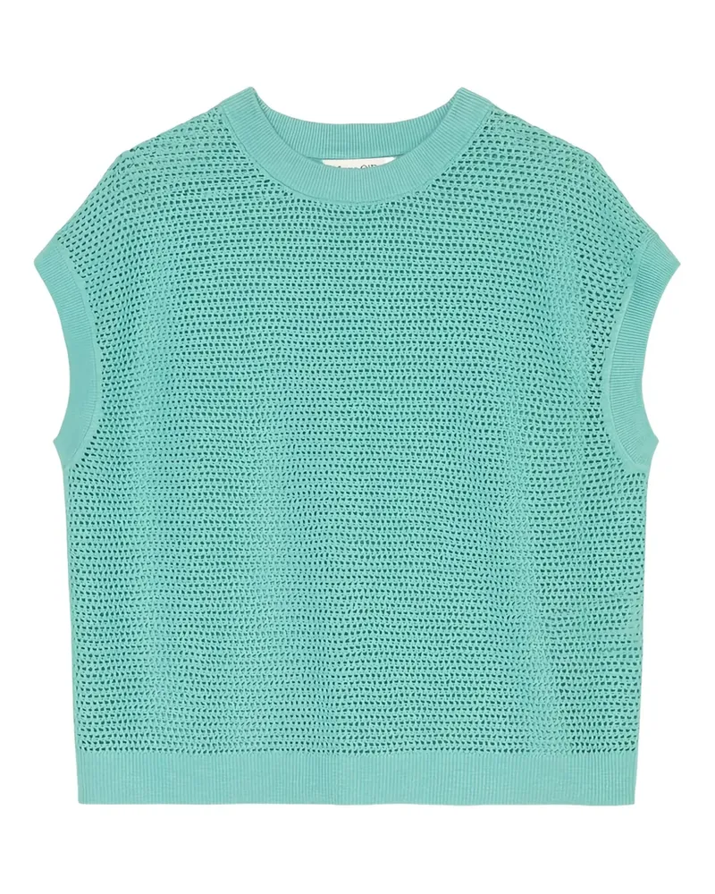 Marc O'Polo Gehäkeltes Oberteil - Blau Blau