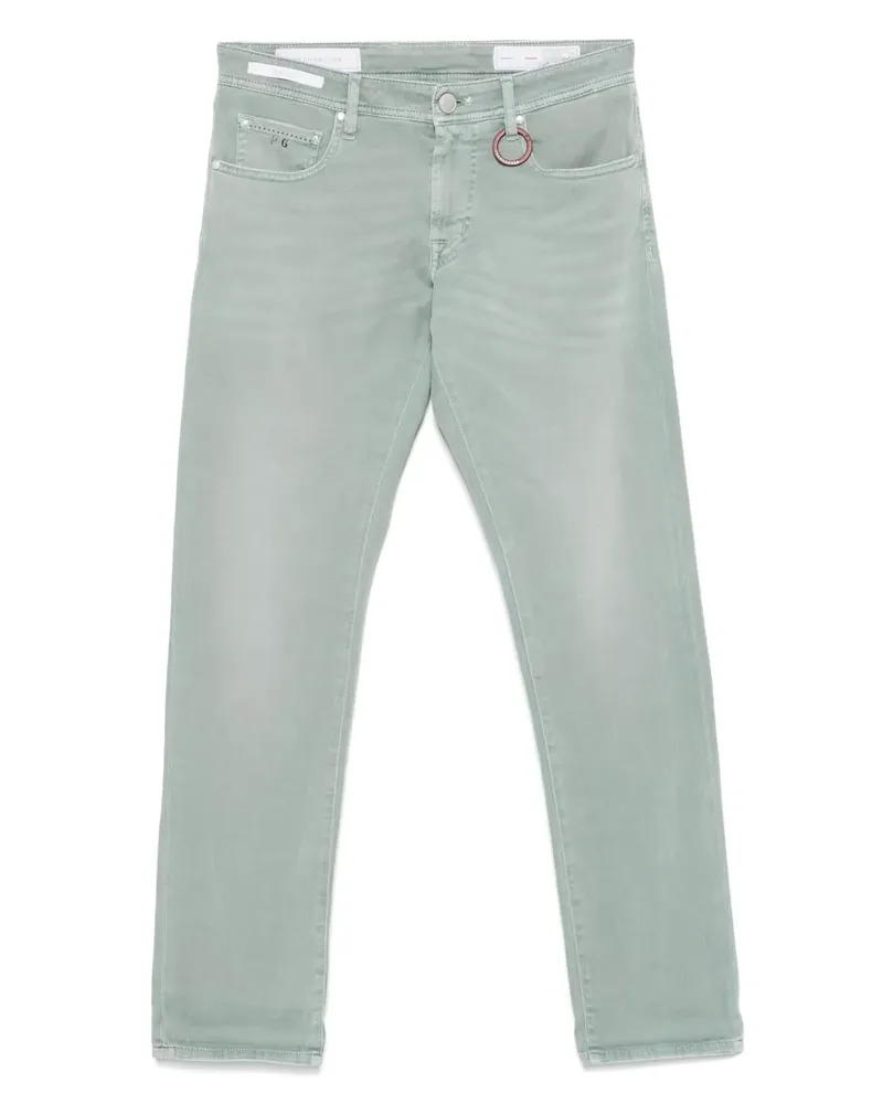Tramarossa Hose mit Logo-Patch - Grün Grün