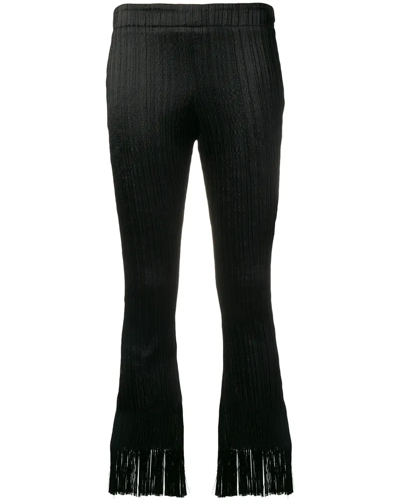 Chloé Hose mit schmalem Bein - Schwarz Schwarz