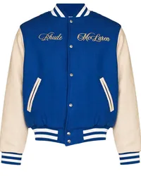 RHUDE x McLaren Collegejacke Blau