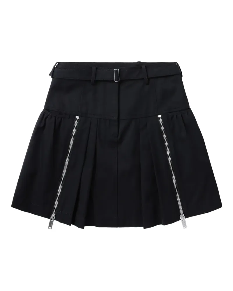 3.1 phillip lim Rock mit Falten - Schwarz Schwarz
