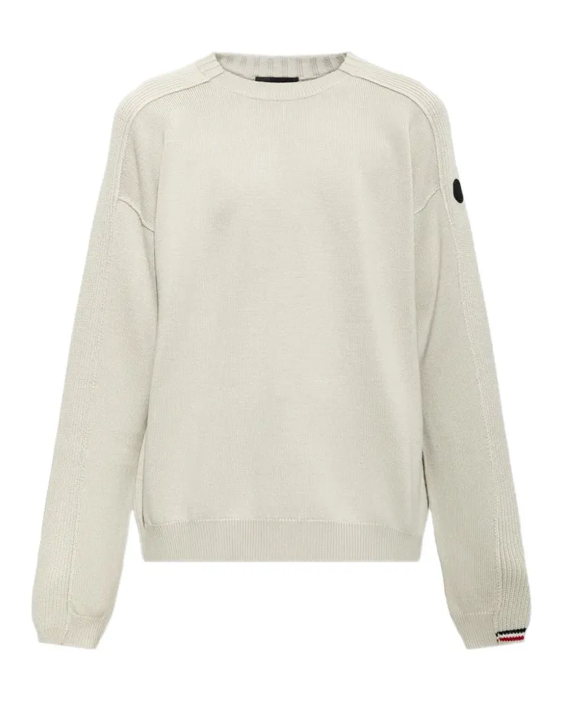 Moncler Gerippter Strickpullover - Nude Nude