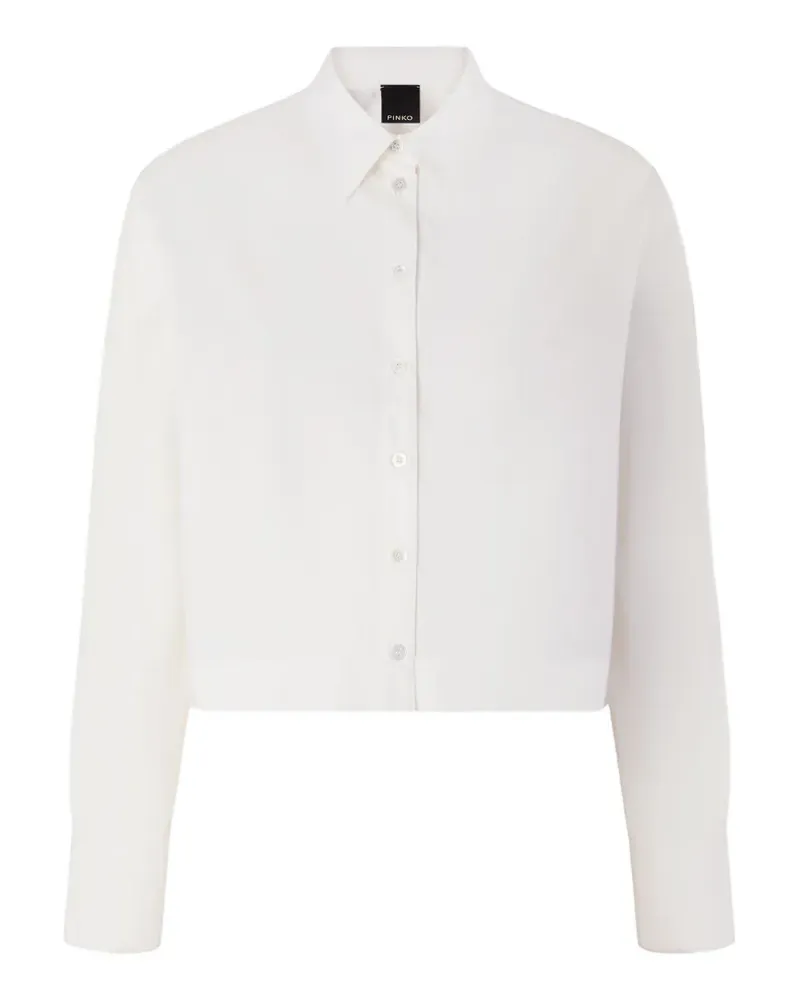 Pinko organic-cotton shirt - Weiß Weiß
