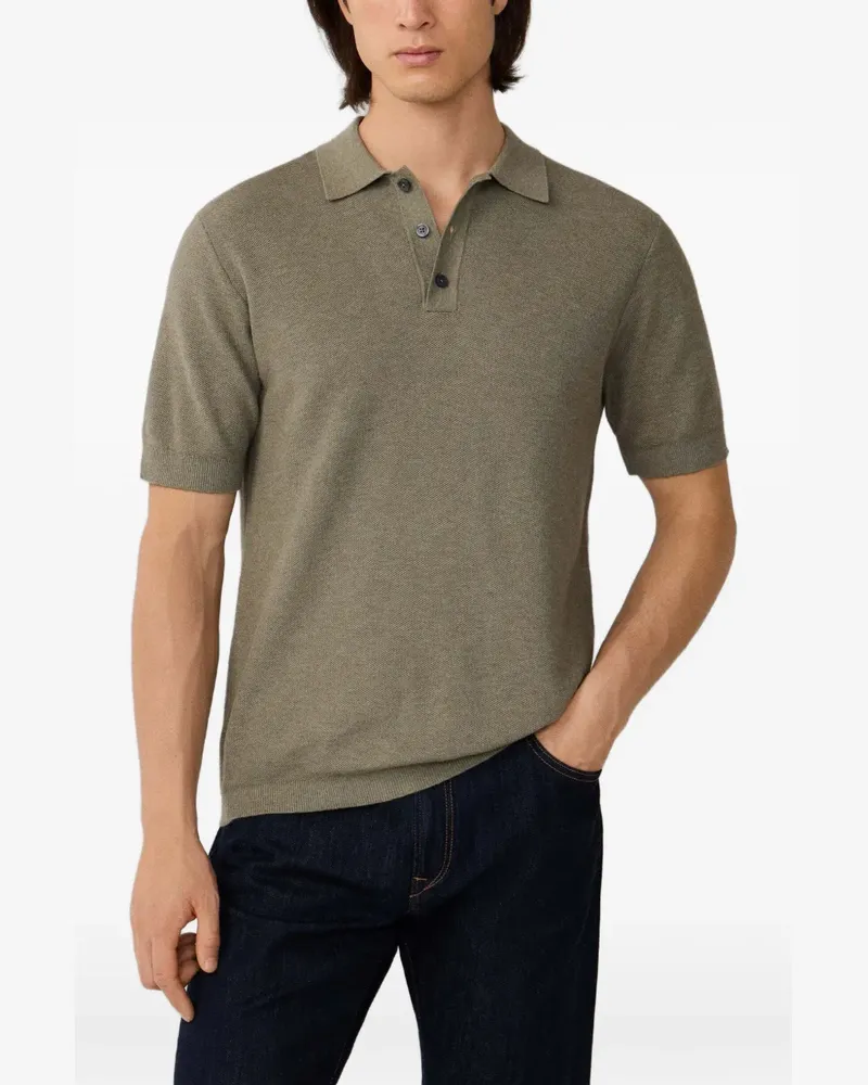 Hackett Poloshirt mit kurzen Ärmeln - Grün Grün