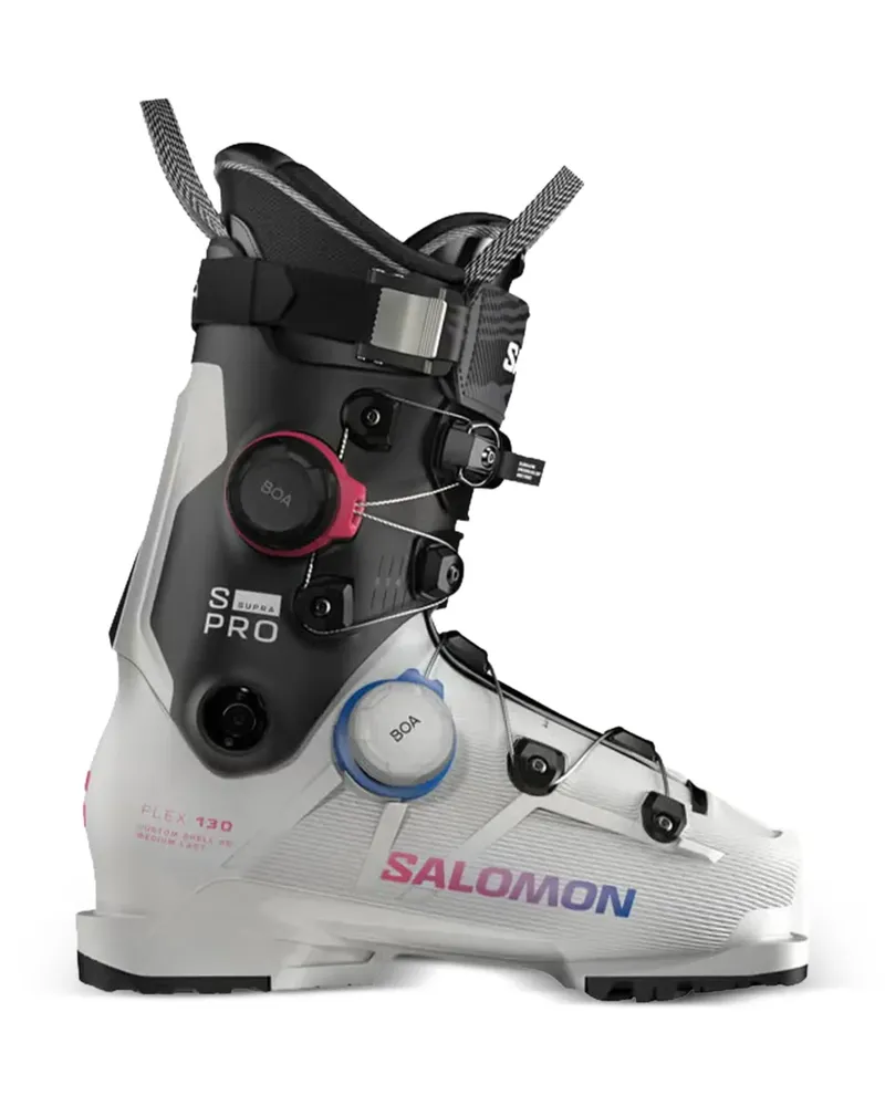 Salomon S Pro Supa Dual Boa 130 Skistiefel - Weiß Weiß