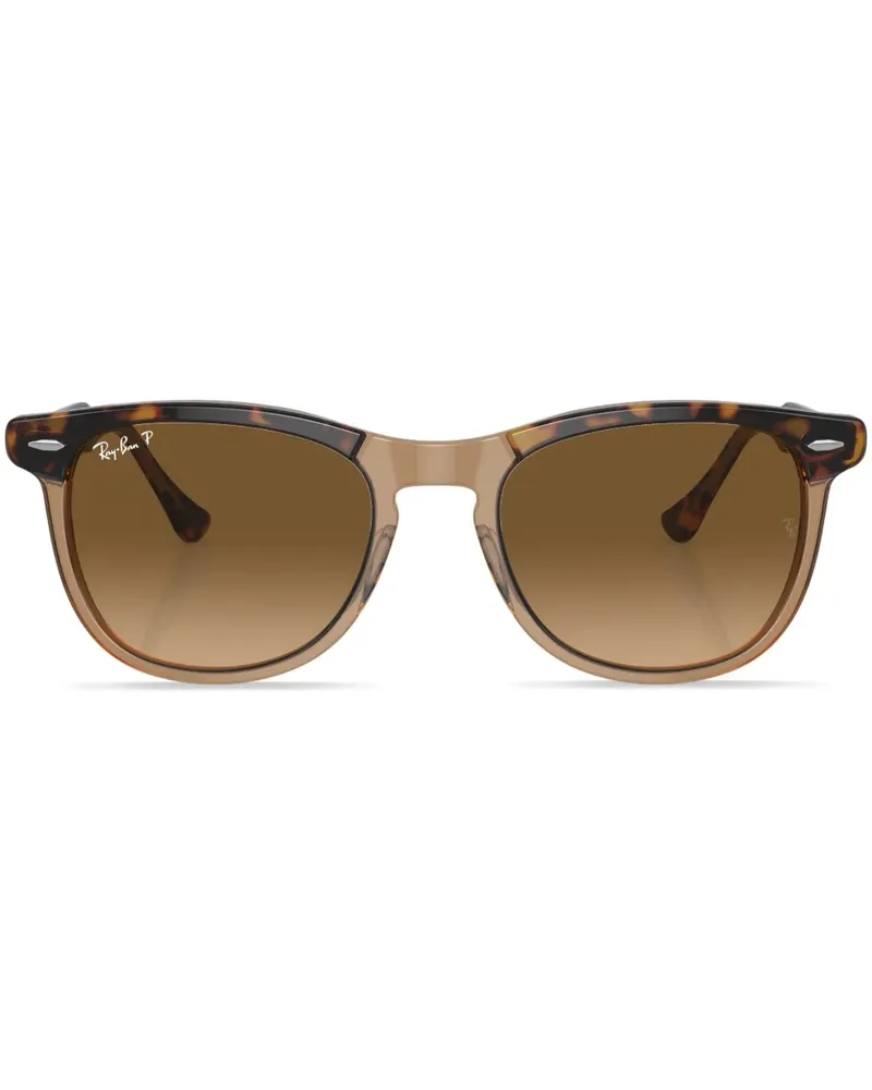 Ray Ban Eagle Eye Sonnenbrille in Schildpattoptik - Grün Grün