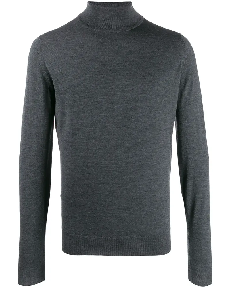 John Smedley Cherwell' Rollkragenpullover - Grau Grau