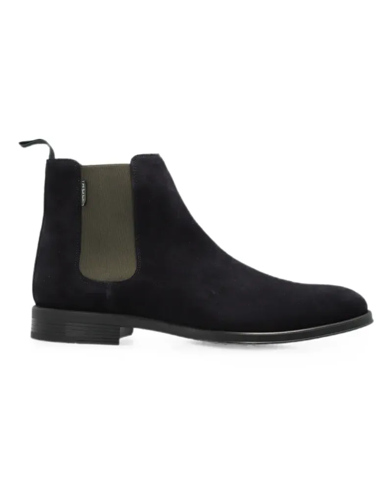 Paul Smith Augustus suede-finish Chelsea boots - Blau Blau