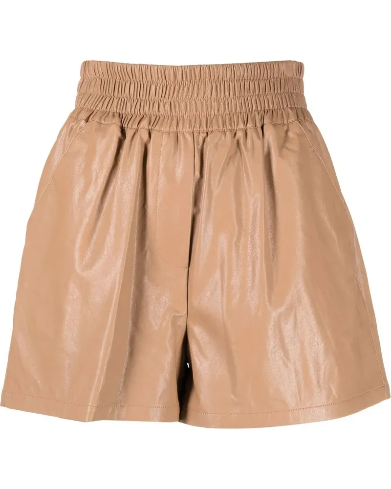 STAND Shorts mit elastischem Saum - Nude Nude