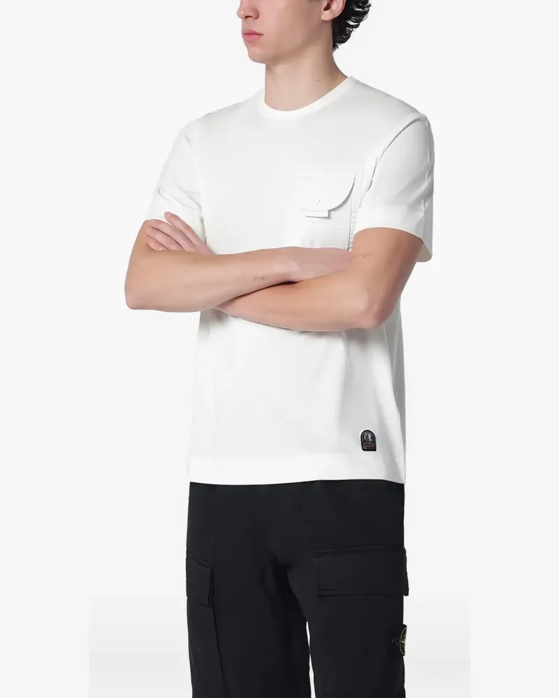 Parajumpers T-Shirt mit Brusttasche - Nude Nude