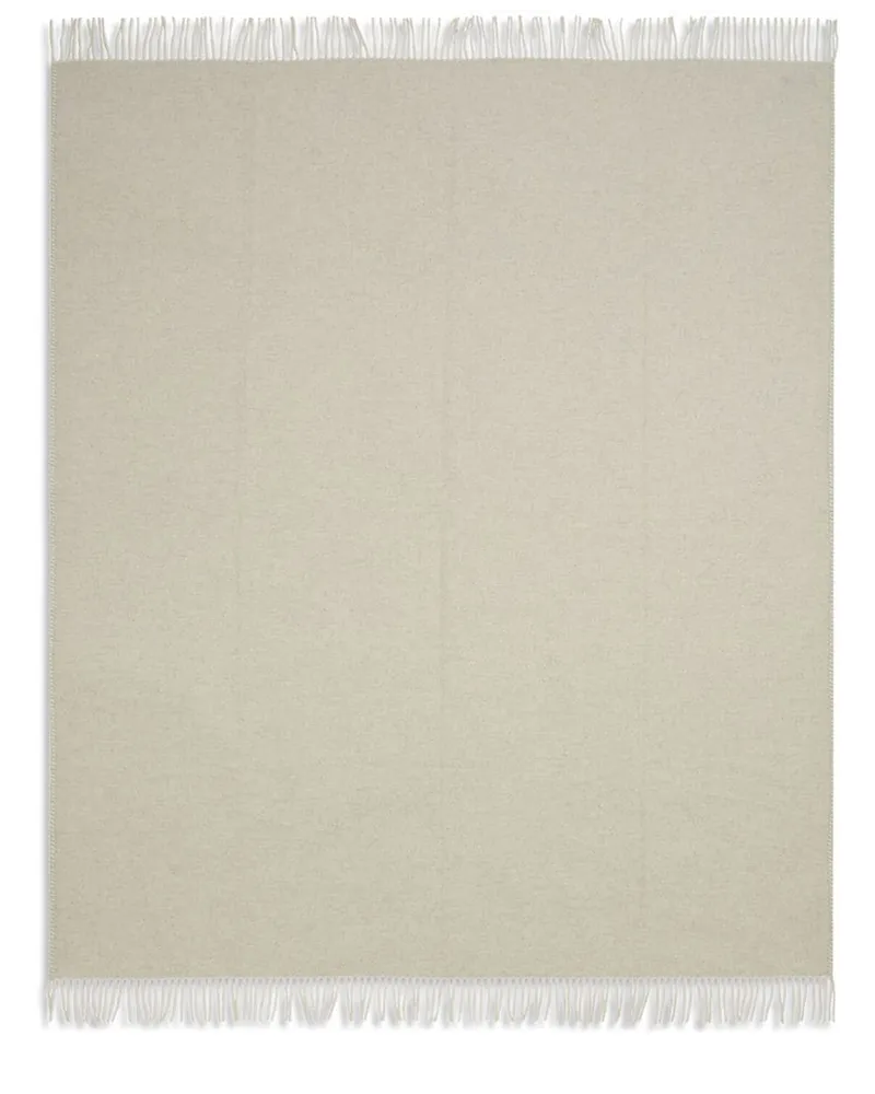alonpi cashmere Melrose Decke - Weiß Weiß