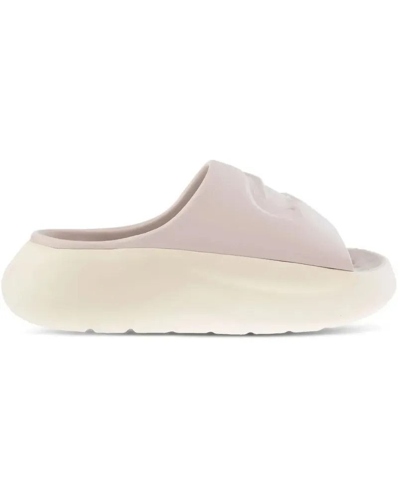Lacoste Serve 3.0 Plateau-Pantoletten - Weiß Weiß