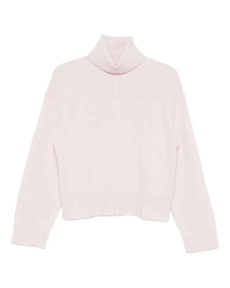 ALLUDE Pullover mit Rollkragen - Rosa Rosa