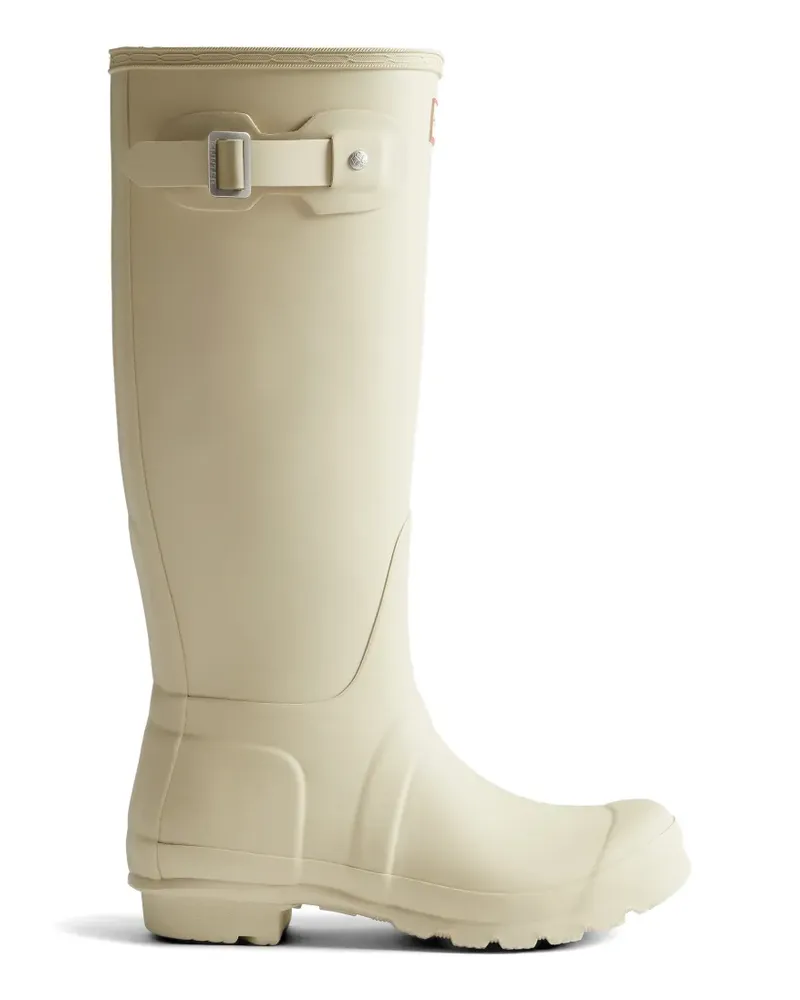 Hunter Wellington matte boots - Nude Nude