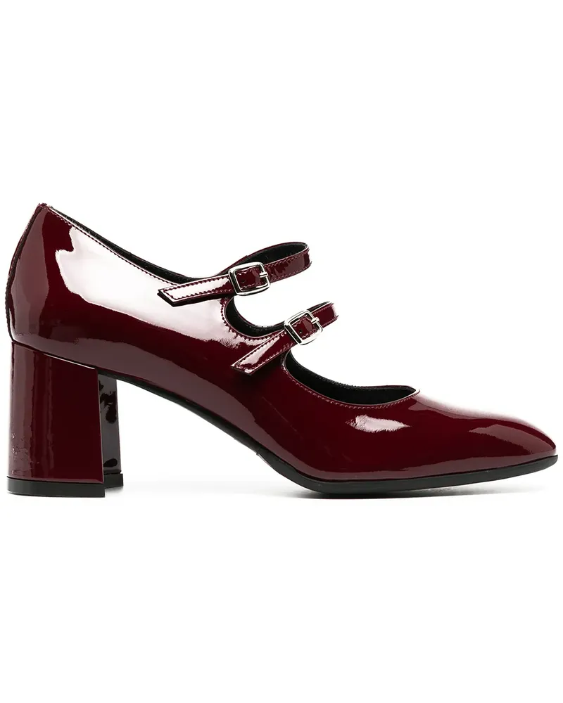 Carel Pumps aus Lackleder - Rot Rot