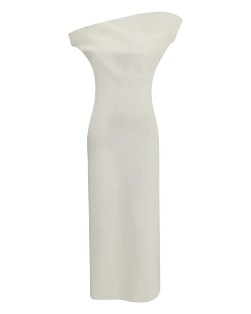 Magda Butrym one-shoulder maxi dress - Nude Nude