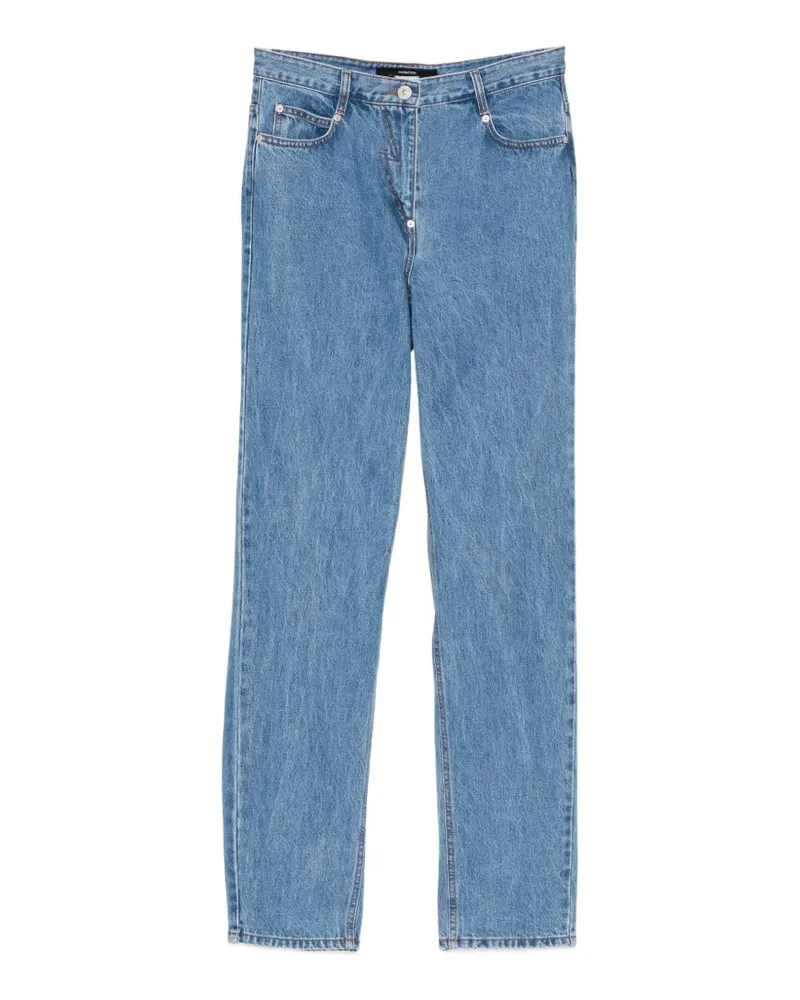 pushBUTTON Ausgeblichene Jeans - Blau Blau