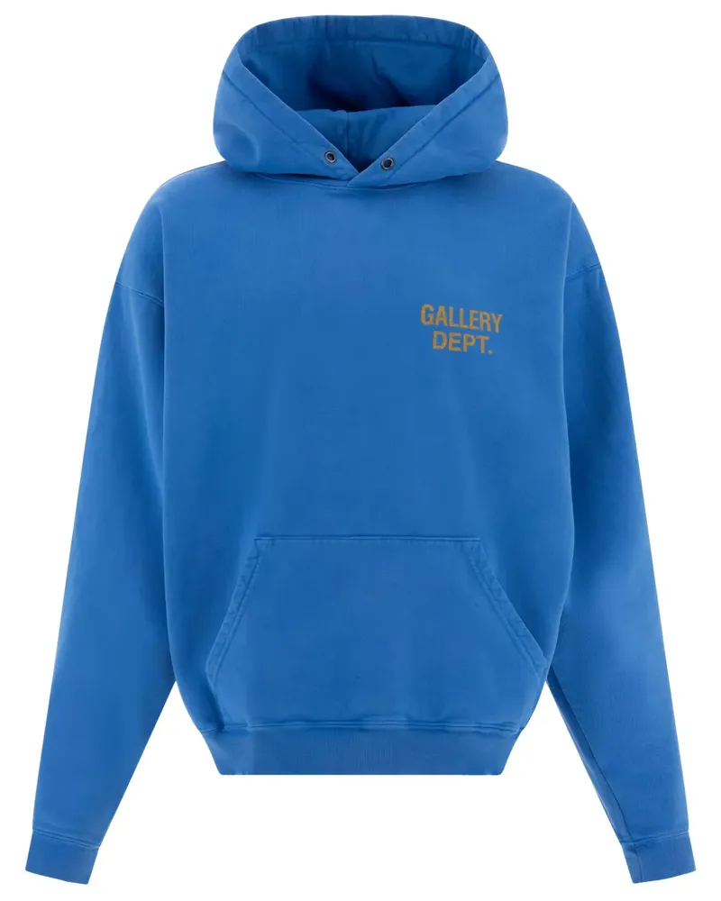 GALLERY DEPT. 90 Hoodie mit GD-Logo - Blau Blau