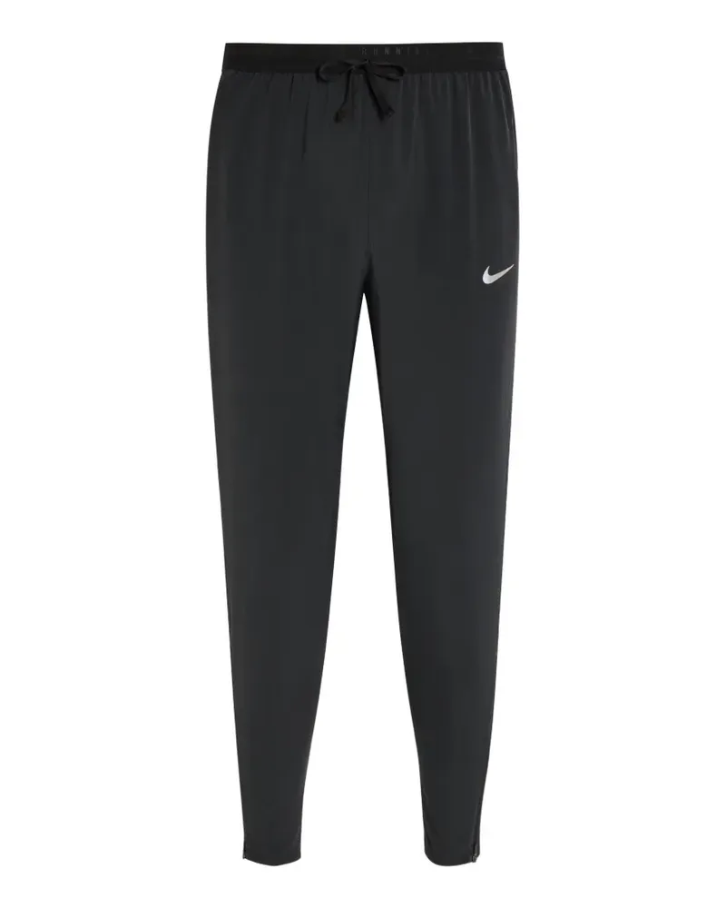 Nike Stride logo-print drawstring-waist track pants - Schwarz Schwarz