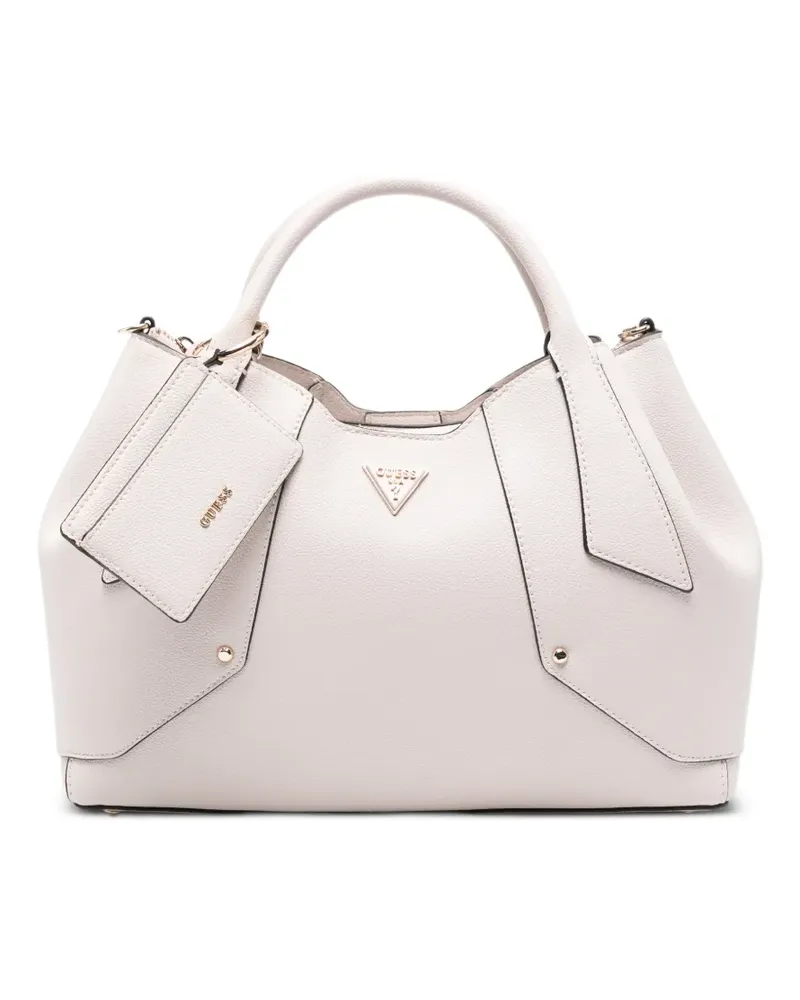 Guess Shopper mit Triangel-Logo - Nude Nude