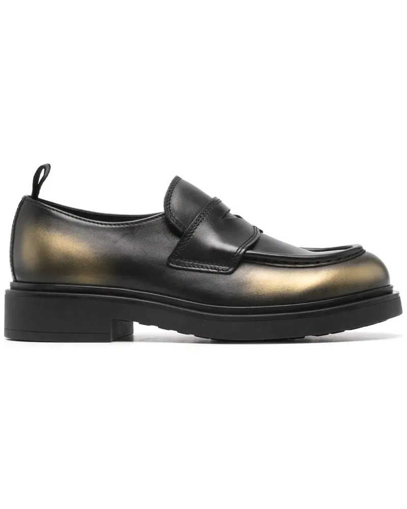 Officine Creative Italia Engineer 101 Loafer - Schwarz Schwarz