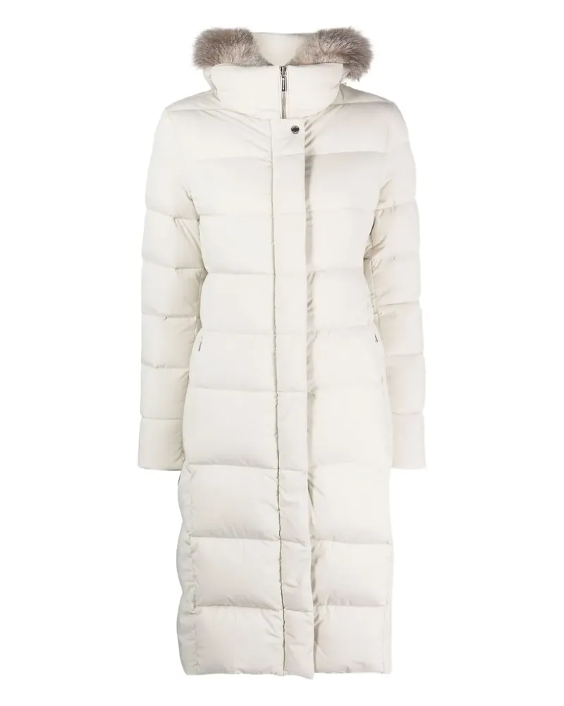 MOORER Gesteppte Jacke mit Besatz - Nude Nude