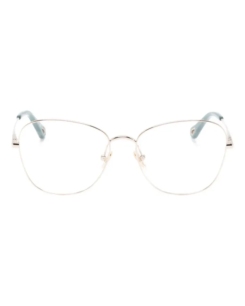 Chloé Brille mit ovalem Gestell - Gold Gold
