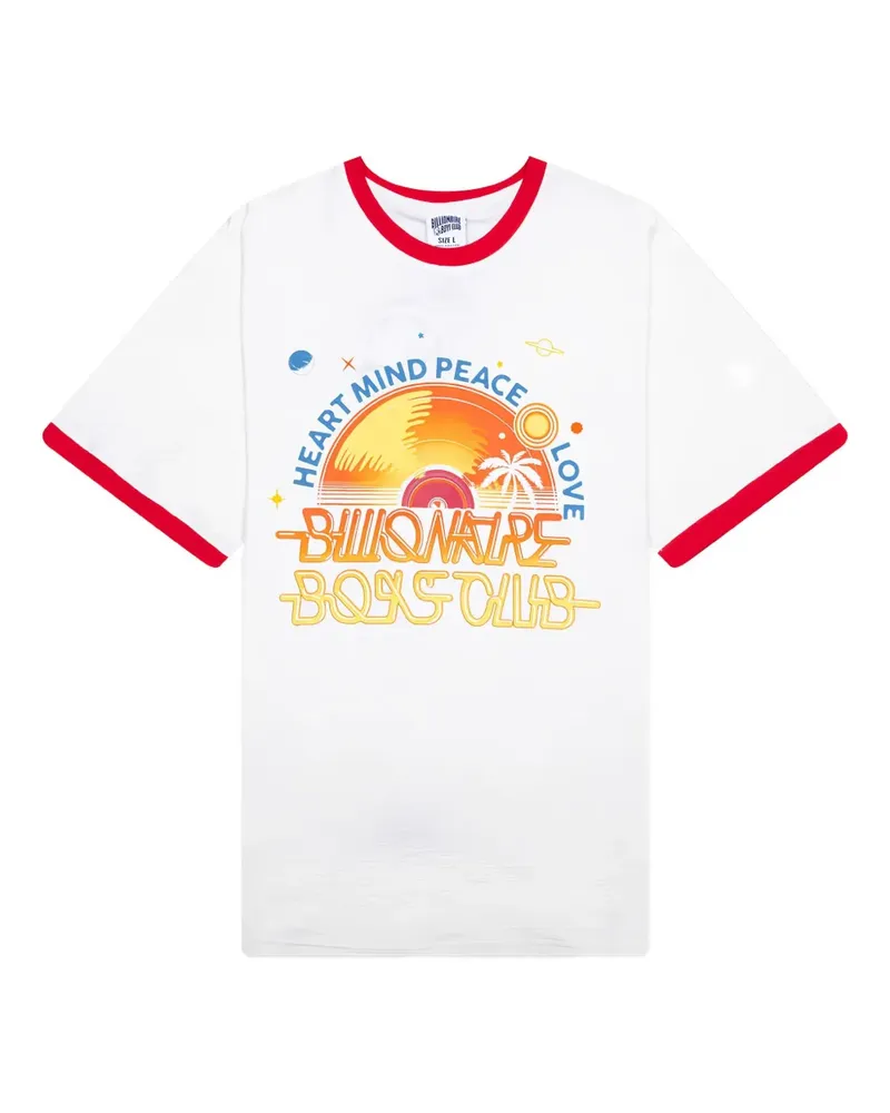 Billionaire Boys Club Record T-Shirt - Weiß Weiß