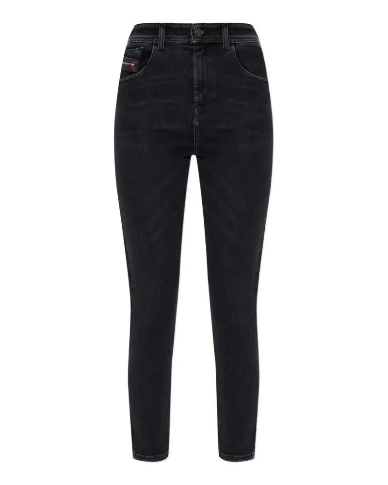 Diesel 1984 Slandy-High jeans - Schwarz Schwarz