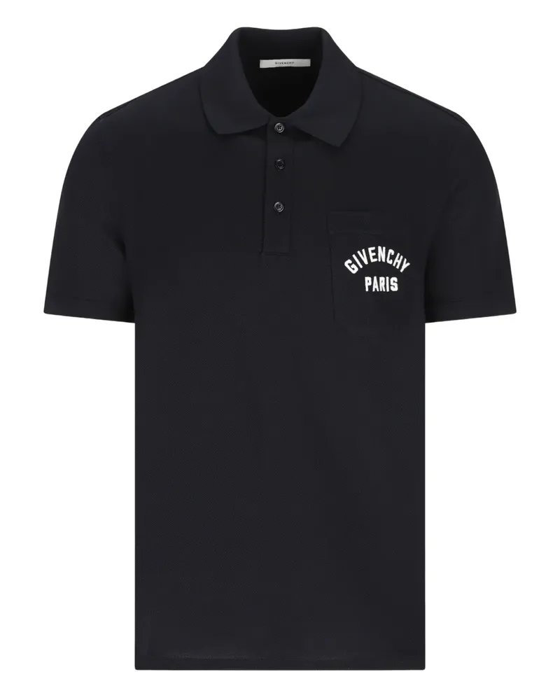 Givenchy logo polo shirt - Blau Blau