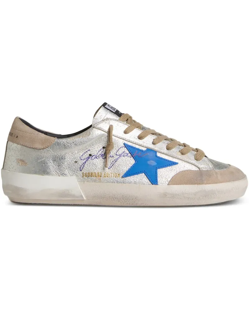 Golden Goose Sneakers mit Logo-Detail - Silber Silber
