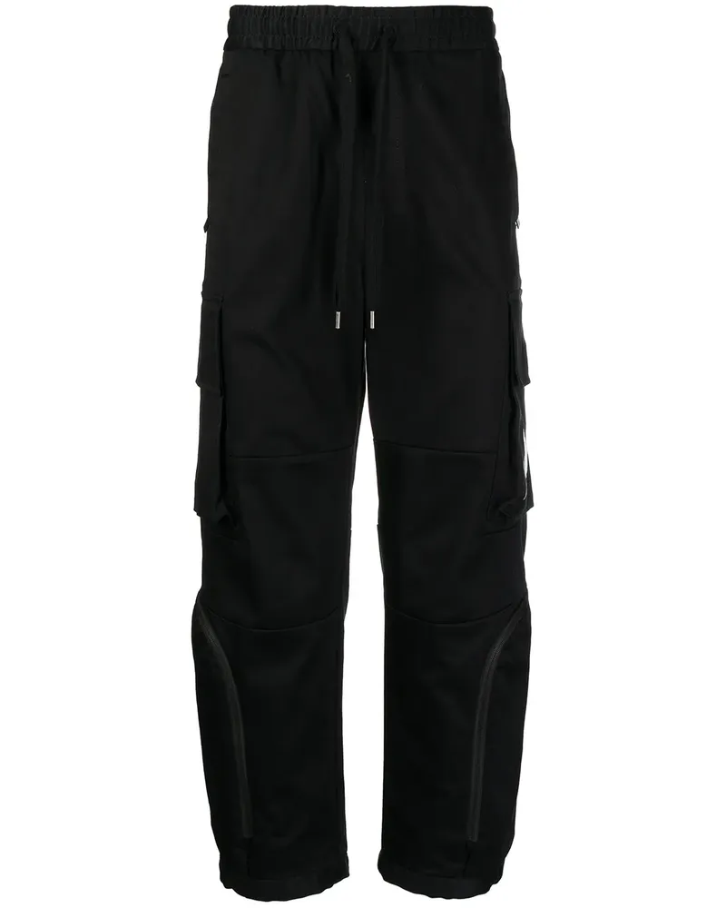 Ports V Cargohose mit Kordelzug - Schwarz Schwarz