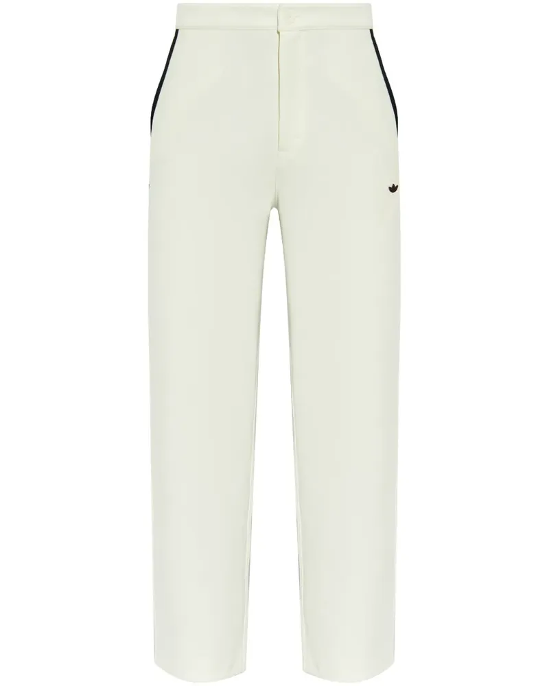 adidas Jogginghose mit Logo-Stickerei - Weiß Weiß