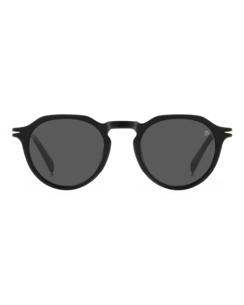 EYEWEAR by DAVID BECKHAM Sonnenbrille mit geometrischem Gestell - Gold Gold