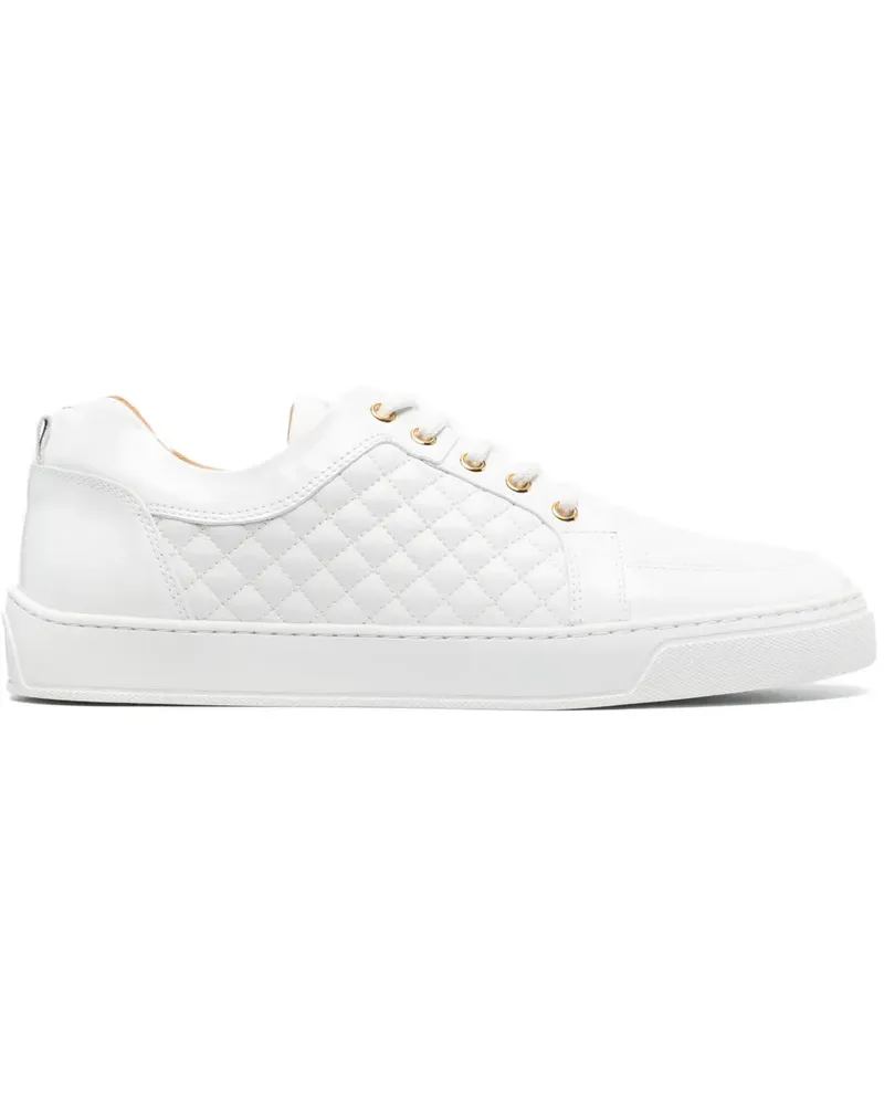 Leandro Lopes Sneakers mit Steppung - Weiß Weiß