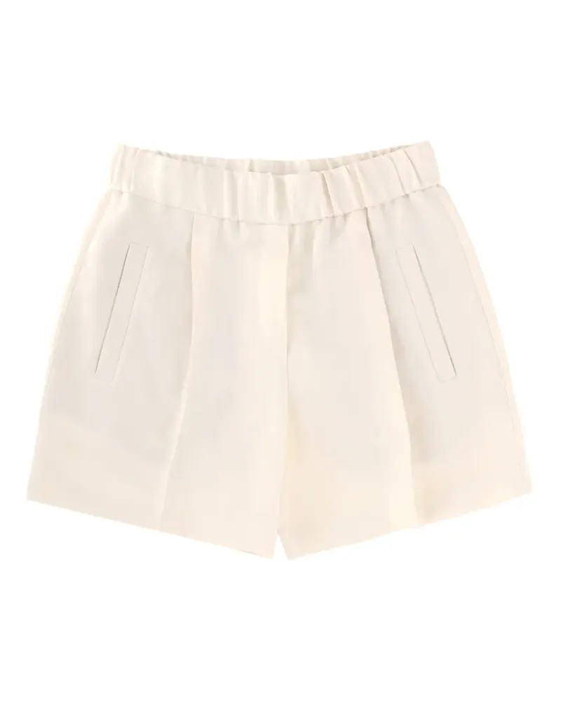 Brunello Cucinelli pleated shorts - Nude Nude