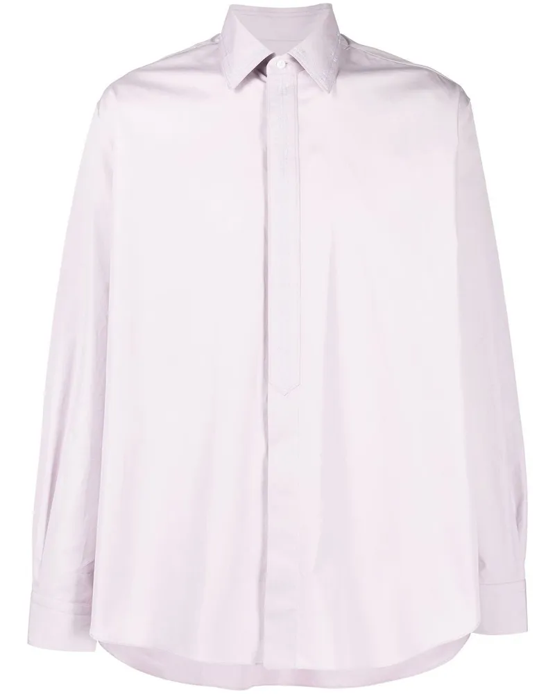 Fendi Langärmeliges Hemd - Violett Violett