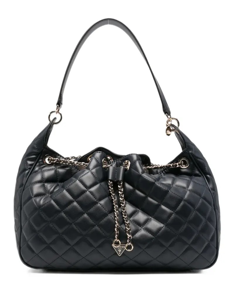Guess Juliet gesteppte Schultertasche - Blau Blau