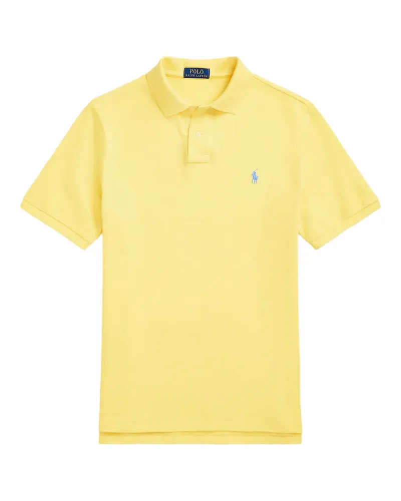 Ralph Lauren logo-embroidered cotton polo shirt - Gelb Gelb