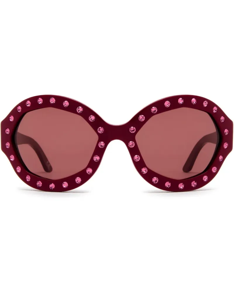 Marni Sonnenbrille mit Kristallen - Rot Rot