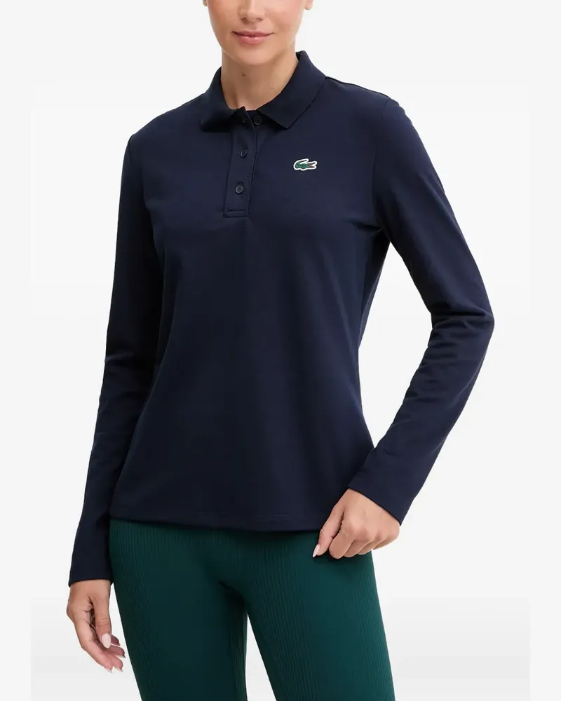 Lacoste Oberteil mit langen Ärmeln - Blau Blau