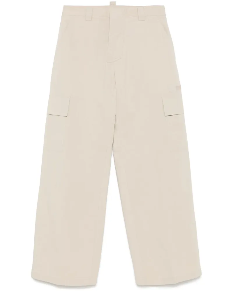 Dsquared2 Cargohose mit Streifendetail - Nude Nude