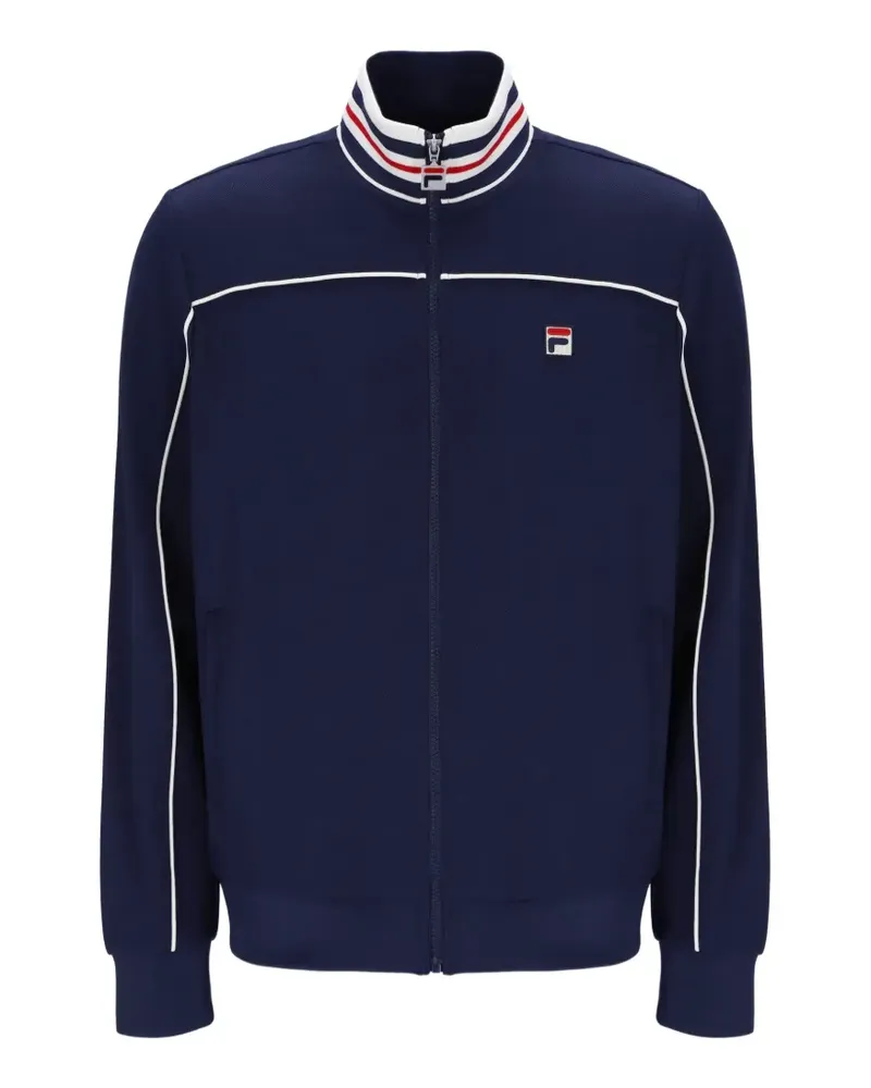 Fila Federico striped-collar track jacket - Blau Blau