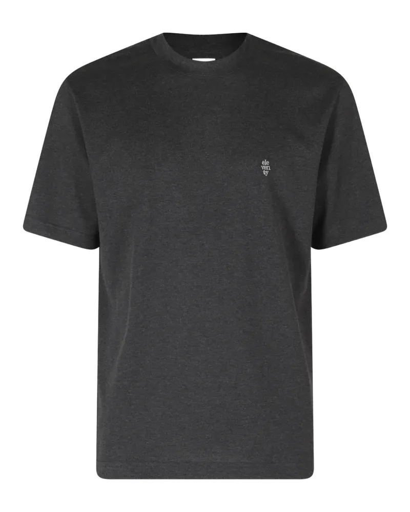 Eleventy T-Shirt mit rundem Ausschnitt - Grau Grau