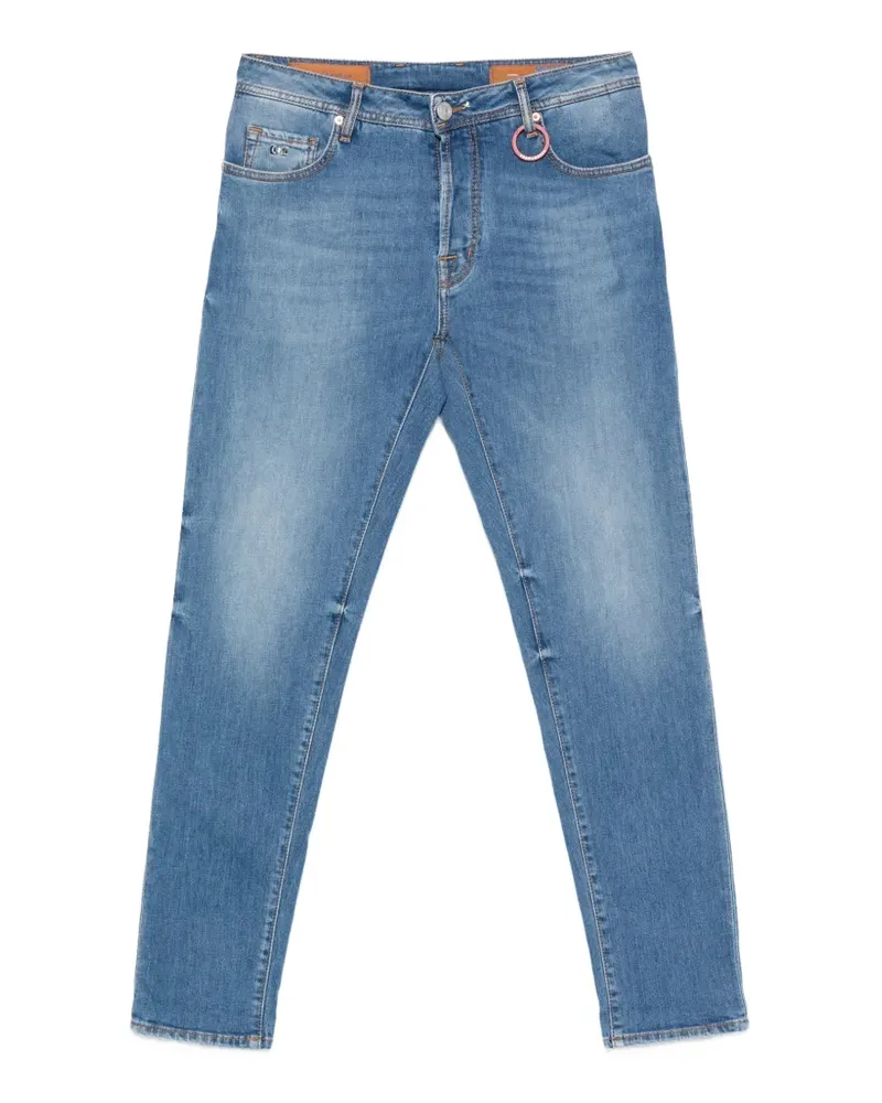 Tramarossa Brando Jeans mit Gürtelschlaufen - Blau Blau