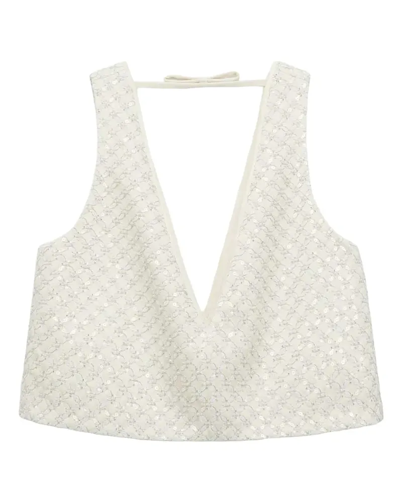 Dorothee Schumacher Top mit V-Ausschnitt - Nude Nude