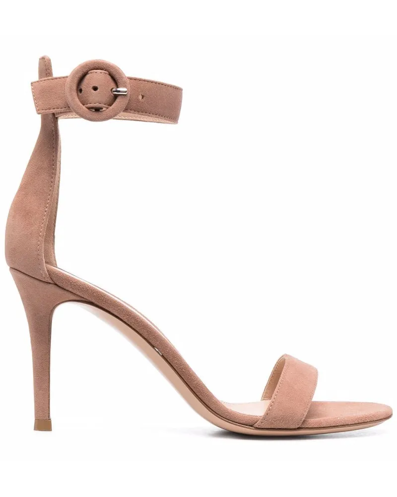Gianvito Rossi Portofino Sandalen 85mm - Nude Nude